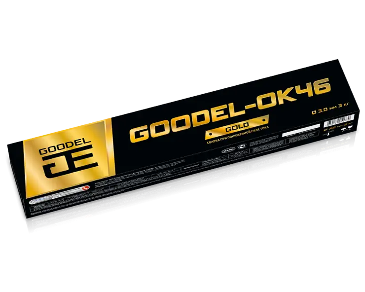 Электроды для сварки GOODEL-OK46 GOLD, цена оптом